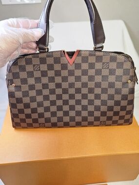 Louis Vuitton Kensington Bowling Bag Damier Ebene - Open Box Never Used